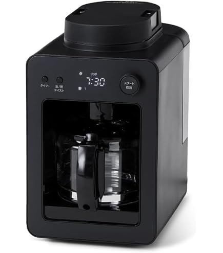 Amazon | 全自動コーヒーメーカー SC-A372 シャンパンシルバー